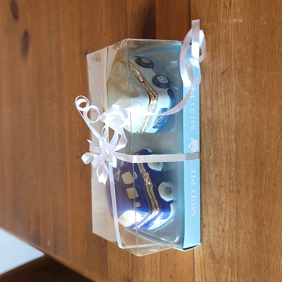 Mud Pie Baby Little Prince Car Treasure Boxes New in Box! - Picture 4 of 4